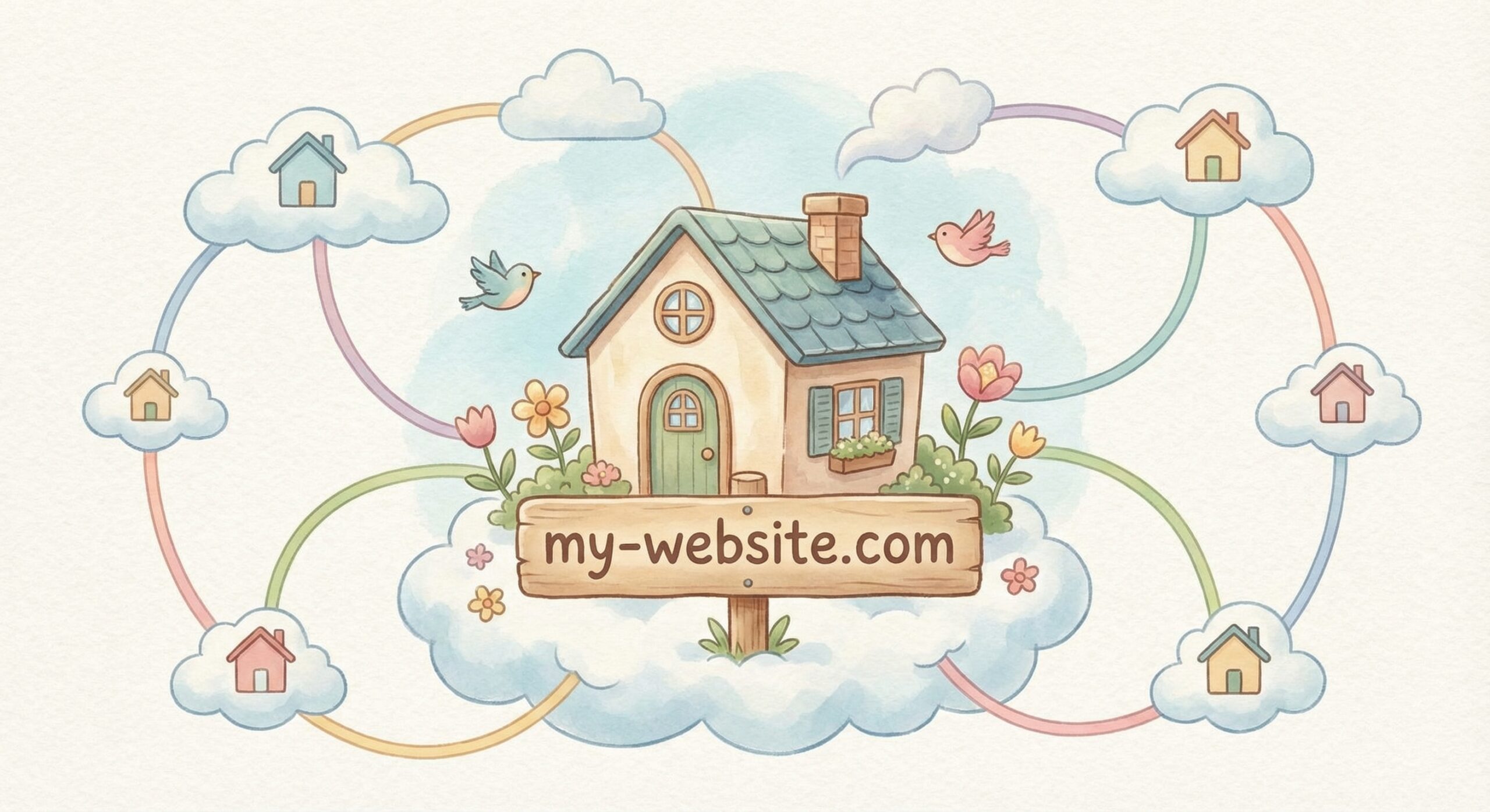 ドメインについての説明を画像で表しています。